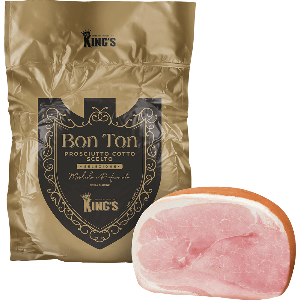 confezione prodotto prosciutto cotto Visavì
