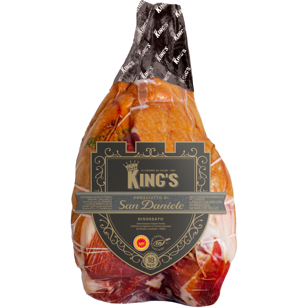 prosciutto crudo San Daniele addobbo