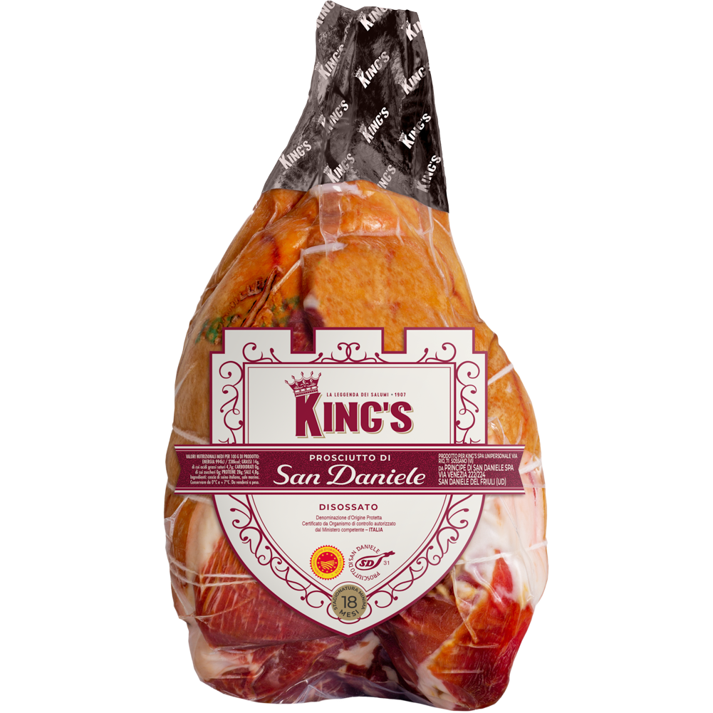 prosciutto crudo San Daniele addobbo