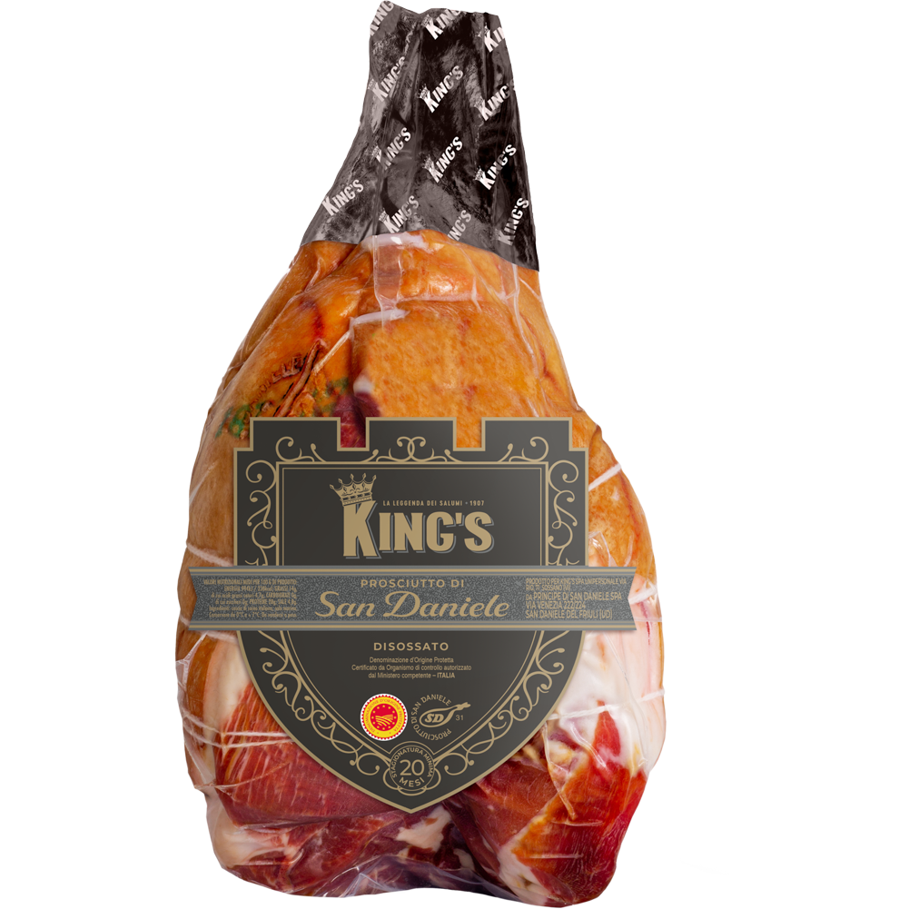 prosciutto crudo San Daniele addobbo