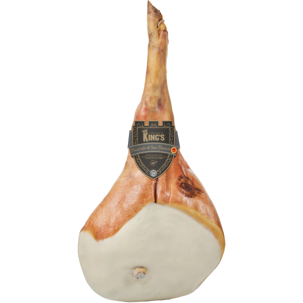 prosciutto crudo San Daniele con osso