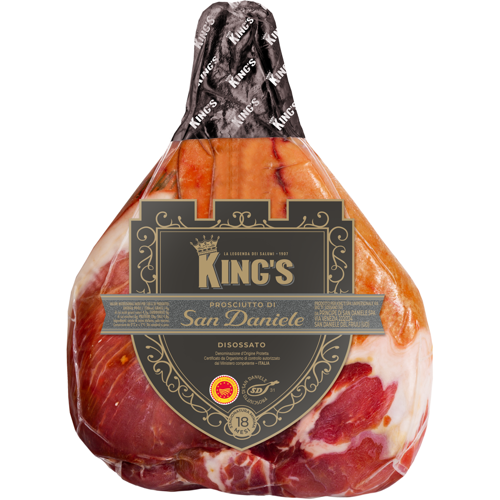 prosciutto crudo San Daniele pressato