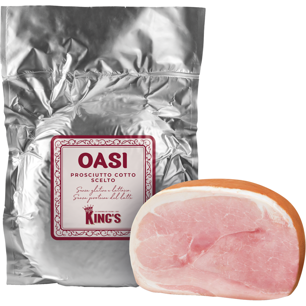 confezione prodotto prosciutto cotto Oasi