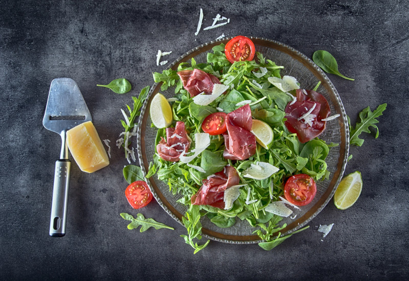 Bresaola rucola parmigiano - King's