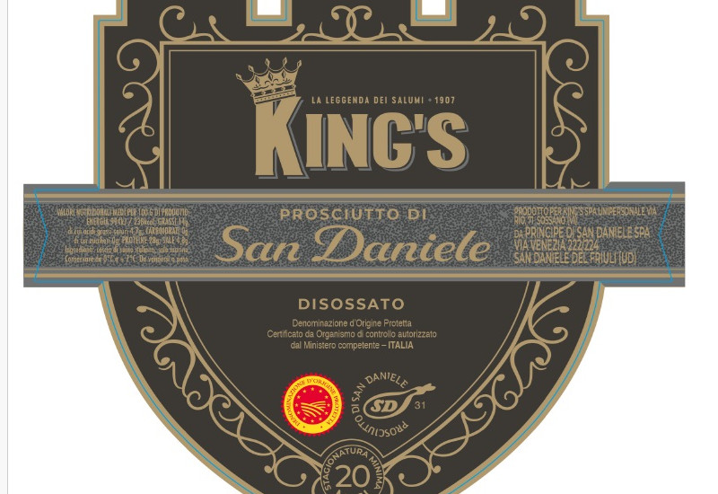 Etichetta dei salumi - King's