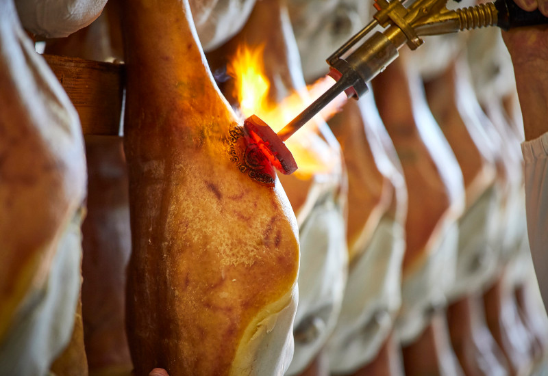 Marchiatura Prosciutto San Daniele - King's