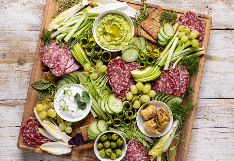 Tagliere scenografico con Salame Gentile - King's