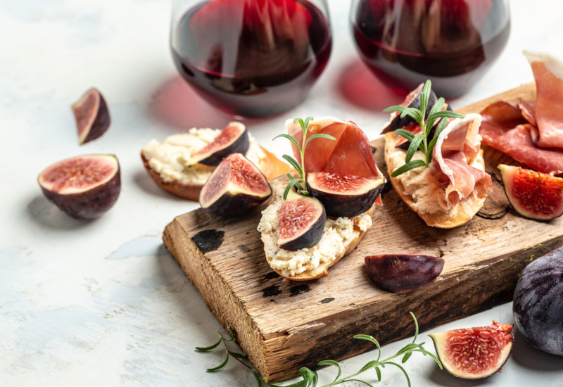 stuzzichini fichi e prosciutto - King's