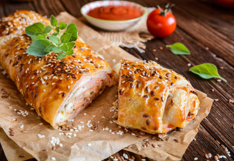 Strudel salato con salumi - King's