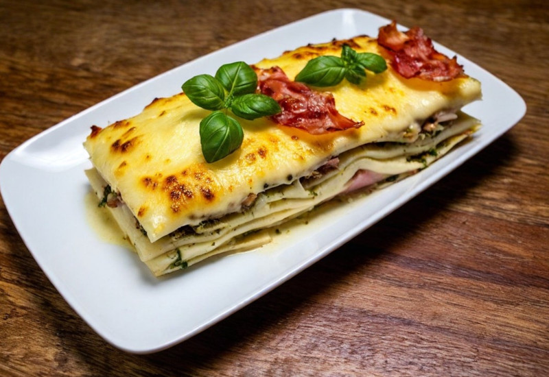 Lasagne pesto e speck - King's