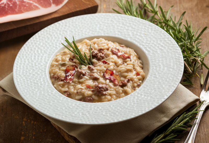 Risotto salsiccia e speck - King's